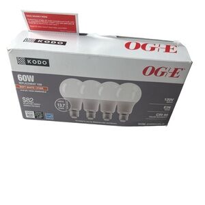 Original OG+E 60w Soft White Lightbulbs